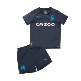 Sæson 2022/2023 Olympique de Marseille Udebanetrøje Børn